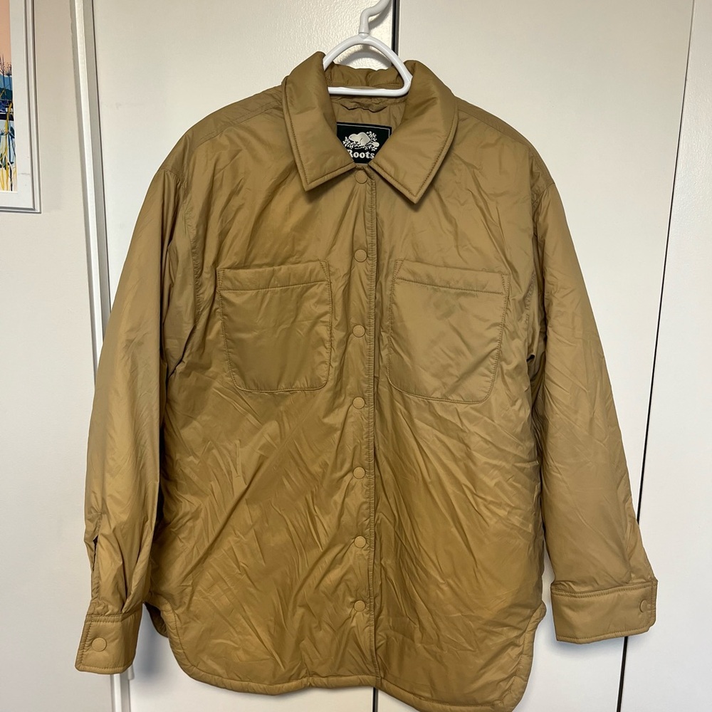Roots Puffer Oversized Jacket